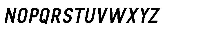 Cesford Italic Font UPPERCASE