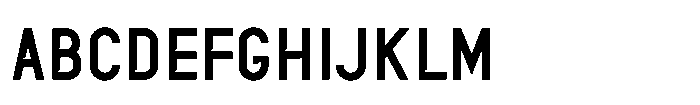 Cesford Regular Font UPPERCASE