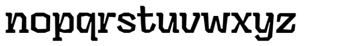 Cetara Medium Font LOWERCASE