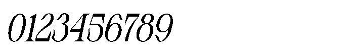 Ceyla Italic Font OTHER CHARS