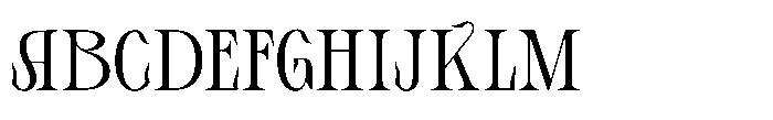 Ceyla Regular Font UPPERCASE