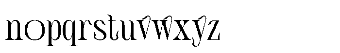 Ceyla Regular Font LOWERCASE