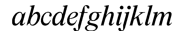 CedratDisplay Italic FONT