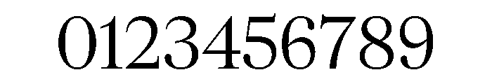 CedratDisplay Light Font OTHER CHARS