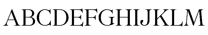 CedratDisplay Light Font UPPERCASE