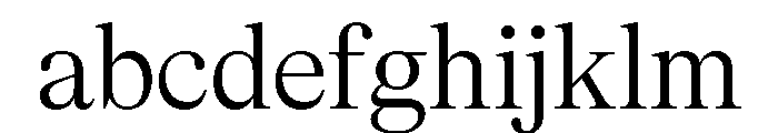 CedratDisplay Light FONT