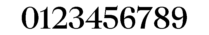 CedratDisplay Medium Font OTHER CHARS