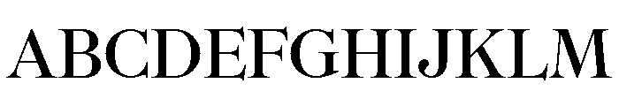 CedratDisplay Medium Font UPPERCASE
