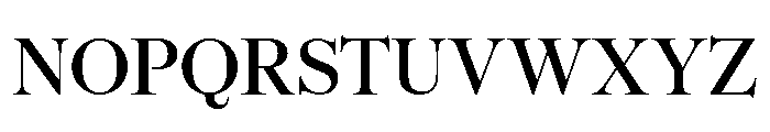 CedratDisplay Medium Font UPPERCASE
