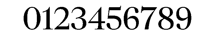 CedratDisplay Regular Font OTHER CHARS