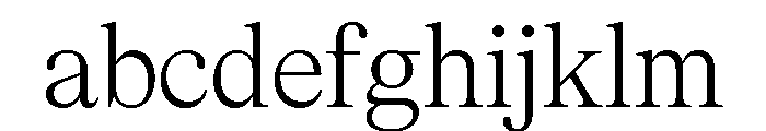 CedratDisplay Thin FONT