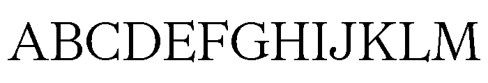 CedratStandard Light Font UPPERCASE