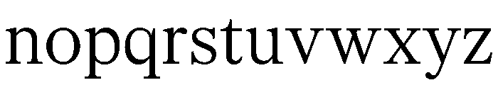 CedratStandard Light Font LOWERCASE