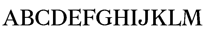 CedratStandard Medium Font UPPERCASE