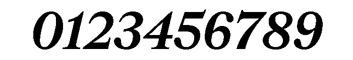 CedratStandard SemiboldItalic Font OTHER CHARS