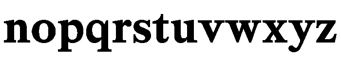 CedratText Bold Font LOWERCASE