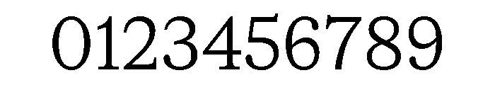 CedratText Light Font OTHER CHARS