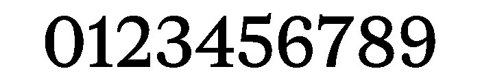 CedratText Medium Font OTHER CHARS