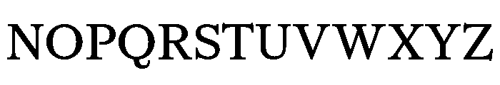 CedratText Medium Font UPPERCASE