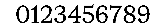 CedratText Regular Font OTHER CHARS