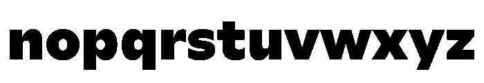 Ceno Black Instance Font LOWERCASE
