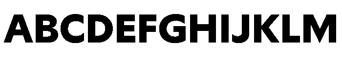 Ceno Bold Instance Font UPPERCASE