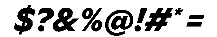 Ceno BoldItalic Instance 17e07b69 Font OTHER CHARS