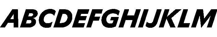 Ceno BoldItalic Instance 17e07b69 Font UPPERCASE