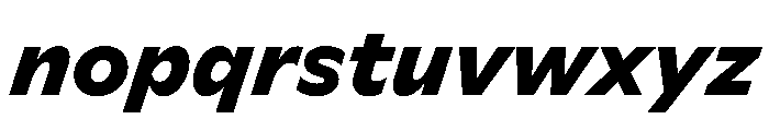 Ceno BoldItalic Instance 17e07b69 Font LOWERCASE