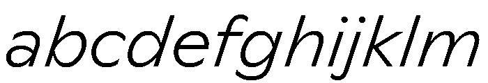 Ceno ExtralightItalic Instance 5e55bd00 FONT