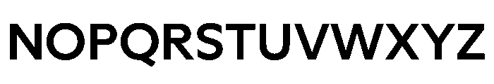 Ceno Medium Instance Font UPPERCASE
