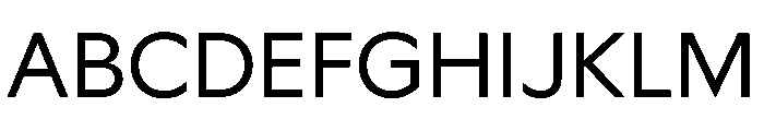 Ceno Regular Instance Font UPPERCASE