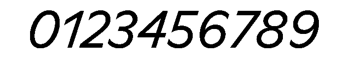 Ceno RegularItalic Instance Font OTHER CHARS