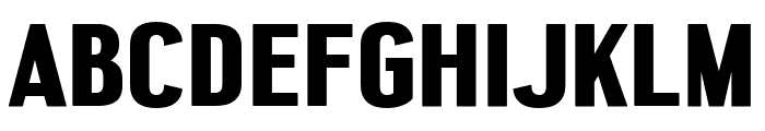 Central Avenue Bold Font UPPERCASE