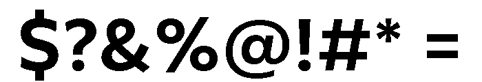 CentraleSans Bold Font OTHER CHARS
