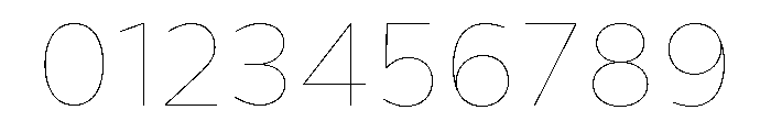CentraleSans Hairline Font OTHER CHARS