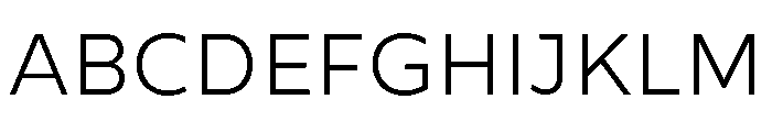 CentraleSans Light Font UPPERCASE