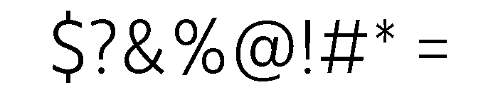 CentraleSansCnd Light Font OTHER CHARS
