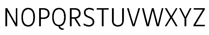 CentraleSansCnd Light Font UPPERCASE