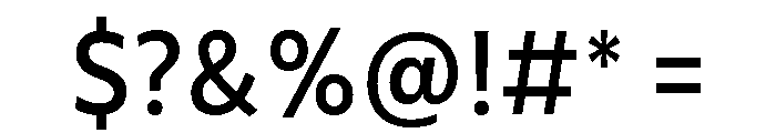 CentraleSansCnd Medium Font OTHER CHARS