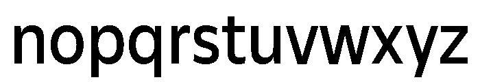 CentraleSansCnd Medium Font LOWERCASE