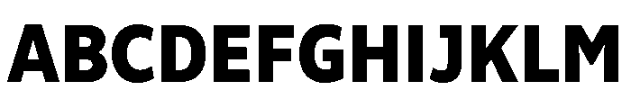 CentraleSansCnd XBold Font UPPERCASE