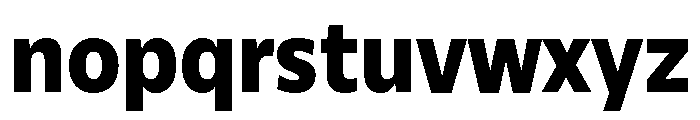 CentraleSansCnd XBold Font LOWERCASE