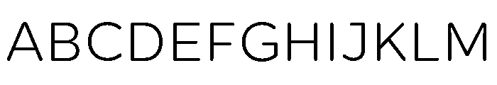 CentraleSansRnd Light Font UPPERCASE