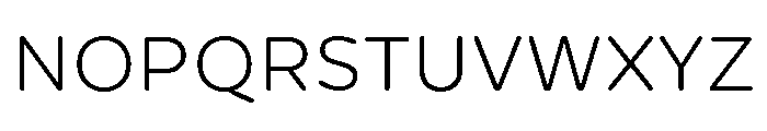 CentraleSansRnd Light Font UPPERCASE