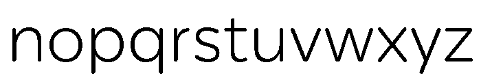CentraleSansRnd Light Font LOWERCASE