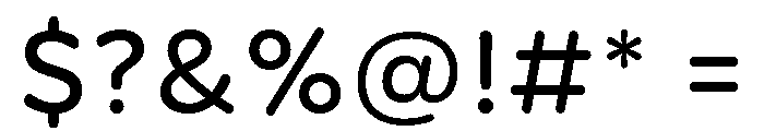 CentraleSansRnd Medium Font OTHER CHARS