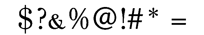 CenturyNewStyle LightSmallCaps Font OTHER CHARS