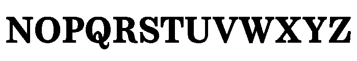 CenturySupraABold Font UPPERCASE