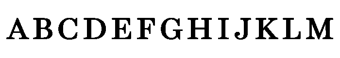 CenturySupraACapsRegular FONT